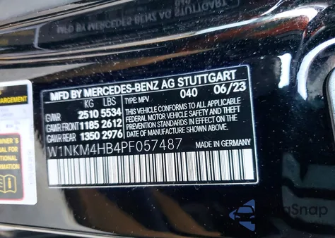 2023 Mercedes-Benz Glc 300 4Matic z USA, uszkodzony, nr VIN W1NKM4HB4PF057487